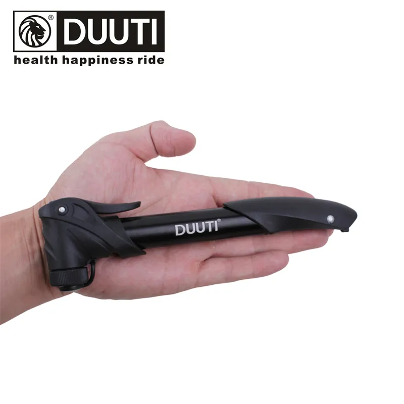 DUUTI Bicycle Pump Mini Portable High-strength Aluminum Alloy Cycling Air Pump Bike Tire Inflator Super Light Bike Accessories