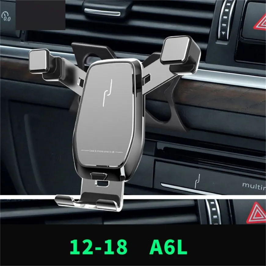 Support de téléphone de voiture pour Budi A3 Q2L A1 A4L A6L Q5L Air Ventime Support de montage dédié à l'écran vertical horizontal Navigation C101207L