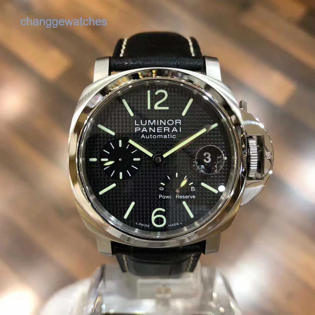 Herenhorloge Mechanisch horloge luxe mode Pana Hailu Mino 00241 Automatische mechanische heren Watch 40 mm authentiek