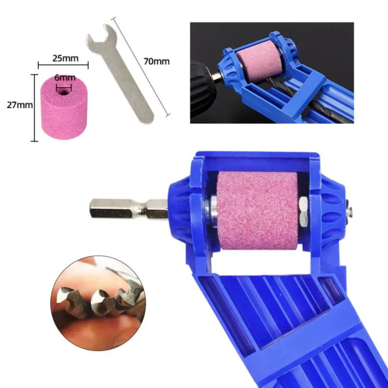 Drill Bit Sharpener Attachment For 125mm Angle Grinder - 2-13mm Bits
