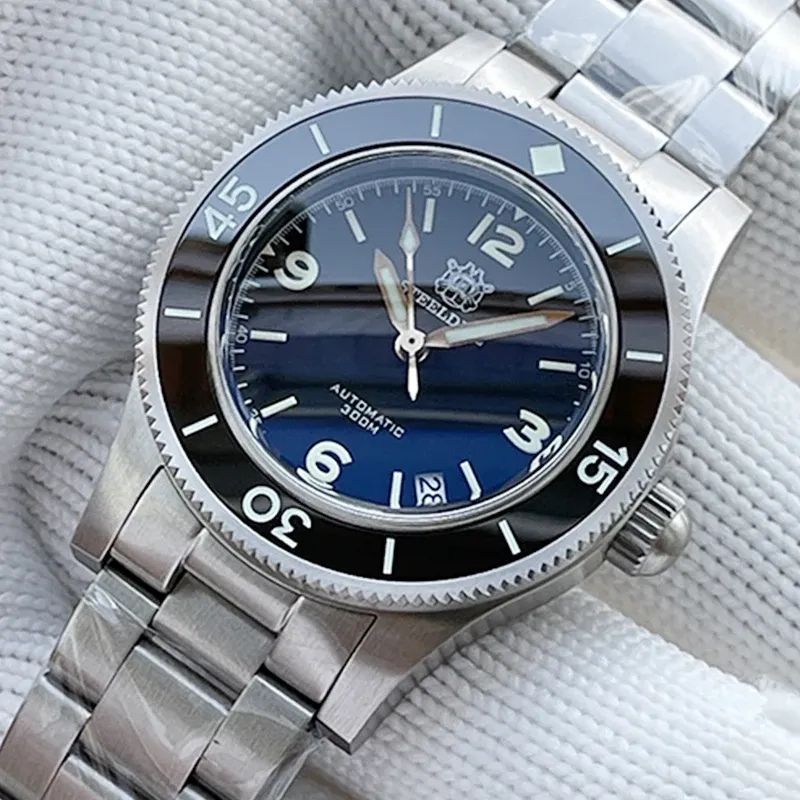 Dive Watches Steeldive Amazon STEELDIVE Fifty Fathoms Diver Watch