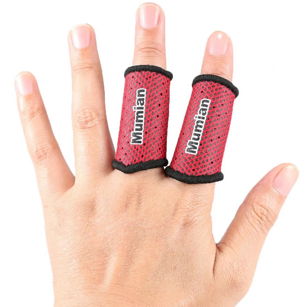 1 paire Mumian A71 Sleette de doigt protectrice Breffe de doigt élastique Basketball élégant Stand de doigt de sport extérieur