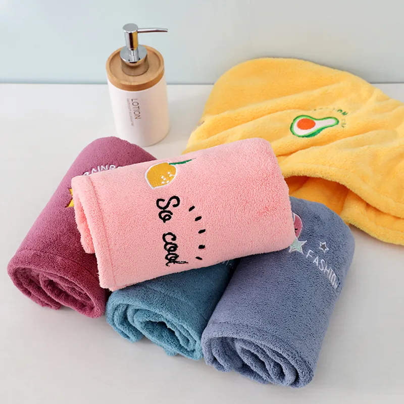Super Absorbent Hair Towel Wrap For Wet Hair, Microfiber Hair Drying Caps Soft And Fast Drying Hair Towel For Home 10 Inch