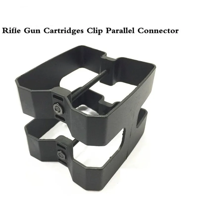 Nowy karabin Dual Magazine Link Link Clip Torebka dla AR15 M4 HK416 5,56 mm magazyn MAG Ładowacz łącznikowy złącze równoległe złącze