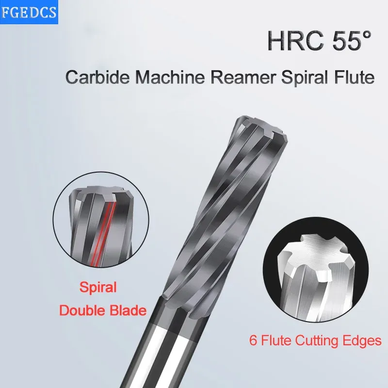 カーバイドマシンリーマースパイラル4.91 4.92 4.93 4.94 4.95 4.56 4.57 4.58 4.58 4.59 4FLUTE CNC CHUCKING REAMER CUTTING TOOLS