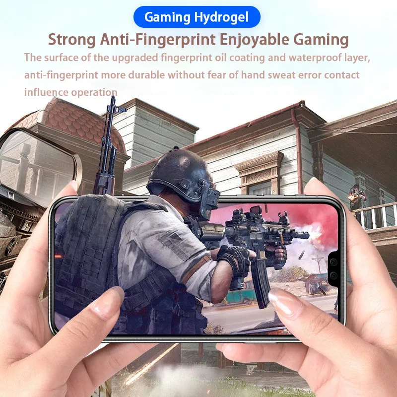 Hydrożelowa folia hydrożelowa na ekranie dla Huawei P30 P20 P50 Pro P40lite Film ochronny dla P Smart Y6 2019 Mate40 30 20 Por Not Glass