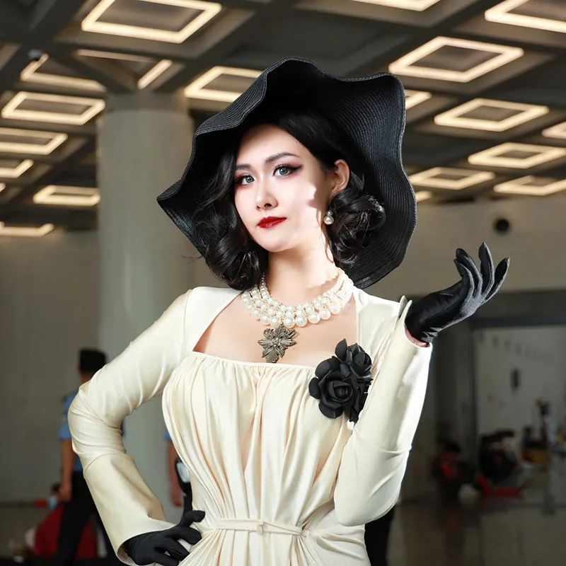 lady dimitrescu dress amazon Amazon.com: FOGHORN Womens Cosplay Costume Village Vintage Vampire Lady Long Black Dress Halloween Party Outfit(M) : Clothing, Shoes & Jewelry