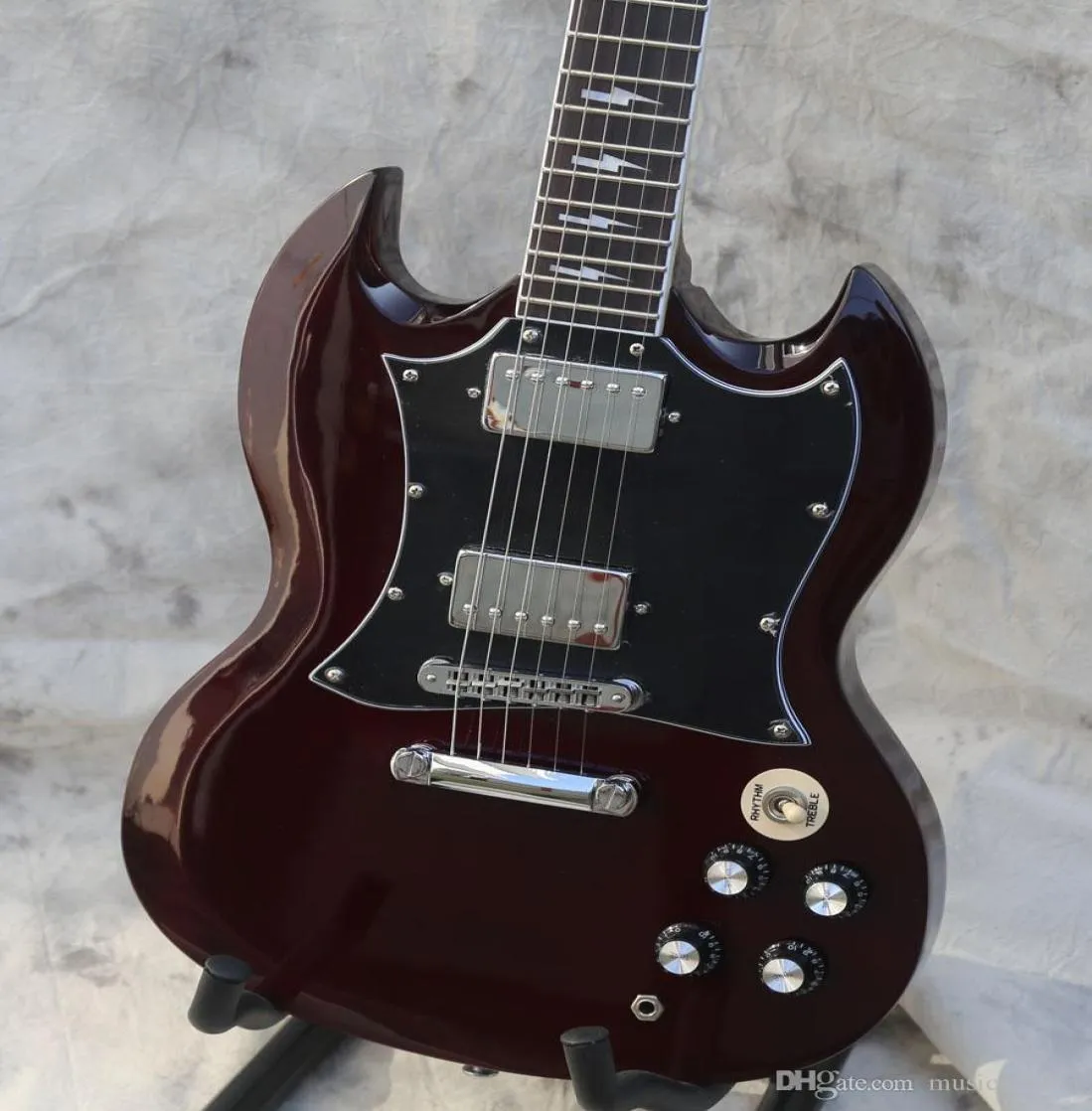 promocja gitary elektrycznej Angus Young ACDC Quality Guitar014662486