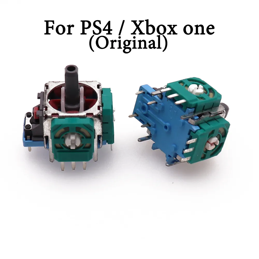 2PCS Substituição 3D Joystick Analog Stick Stick para PS5 PS2 PS3 PS4 Pro NGG Controller para Xbox 360 One para Xbox One Elite 2