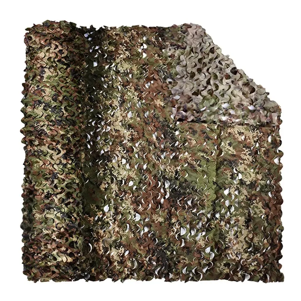 Outdoor Single Layer Tent Shade Camouflage Nets for Hunting Camo Netting Outdoor Shooting Blind Concealment Mesh