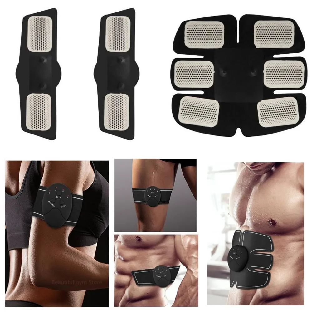 50 Pads électrodes Gel ABS De Remplacement Pour Stimulateur Musculaire Ultimate Muscle