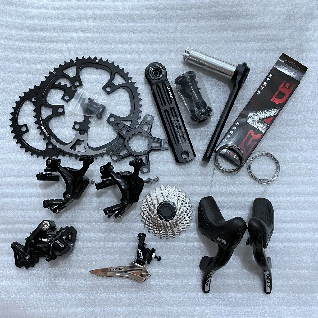 LTWOO R9 + Chaîne de cassettes de frein à manivelle ZRACE, Groupe de routes 2x11, 22s Road Groupset, pour le vélo de route 5800, R7000