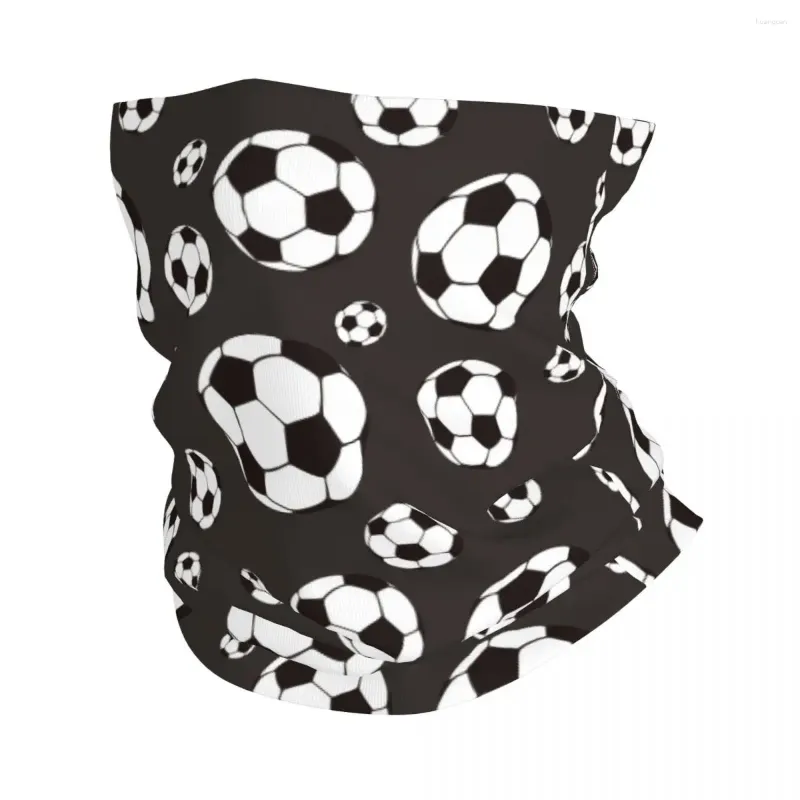 Schals Fußball Fußball Sportliebhaber Ball Bandana Halsabdeckung gedruckt Balaclavas Gesichtsmaske Schal warmes Kopfbekleidung Wandern für Männer waschbar