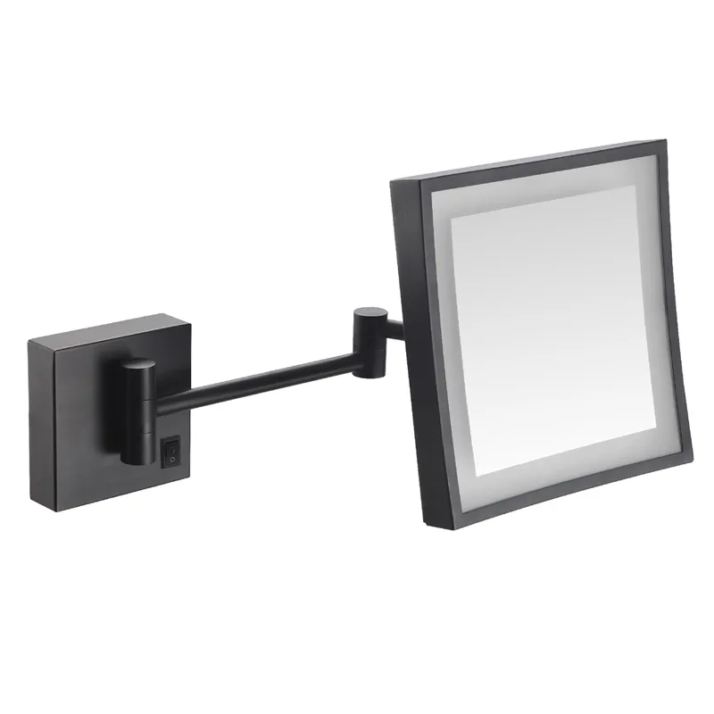 Miroir / charge de salle de bain de 8 "One côté / Charge / Cachez trois types Miroir de bain d'alimentation LED pour la maison / le miroir mural de maquillage de la maison / de l'hôtel