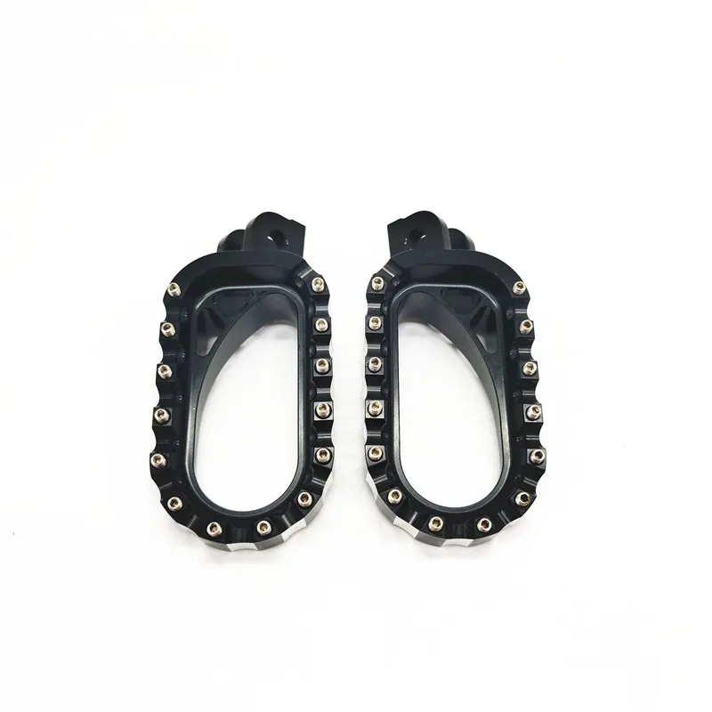 NC700X NC750X Motorcycle Front Foot Pegs Rest CNC Aluminum Black Pair