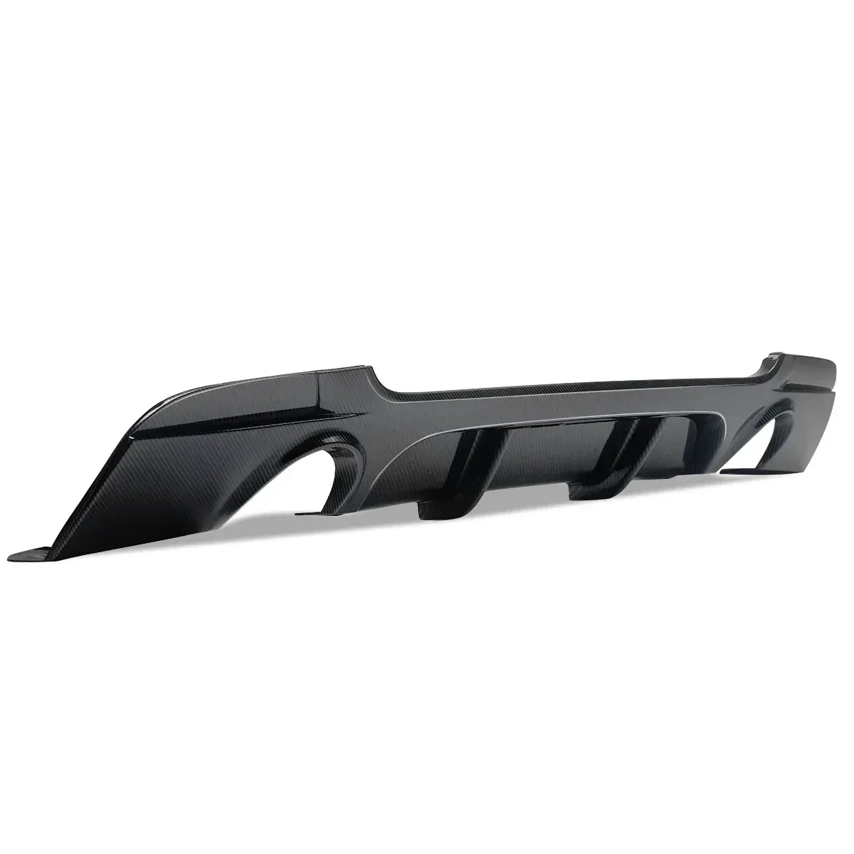 thumbnail image 2 of KEEPDSGN Rear Bumper Diffuser Lip For BMW 3 Series E90 E92 325i 328i 330i – Black 2 of 5