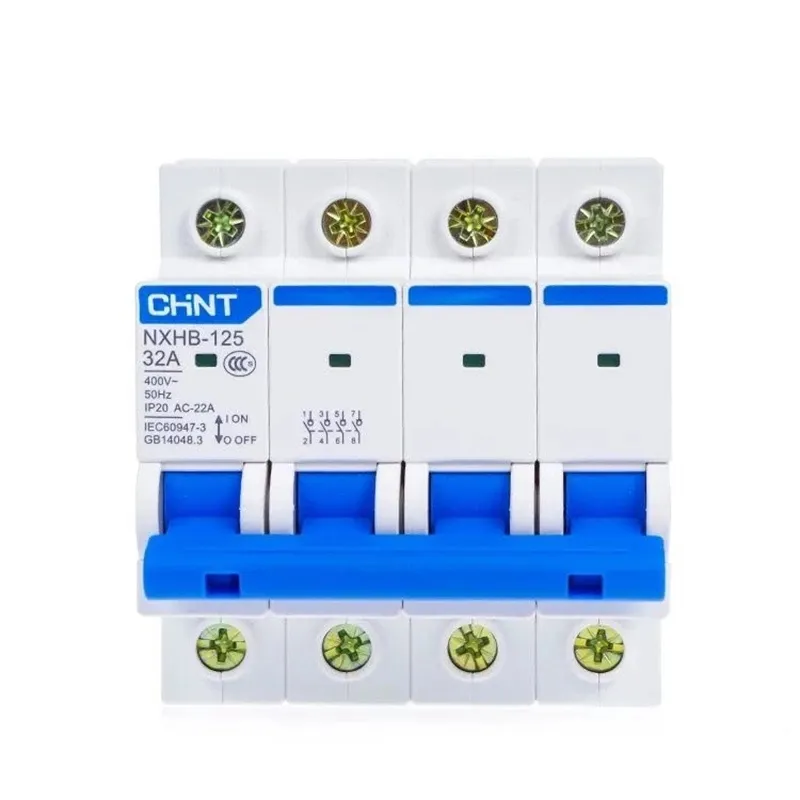 Chnt Chint NXHB-125 1P 2P 3P 4P Small Knife Circuit Breaker