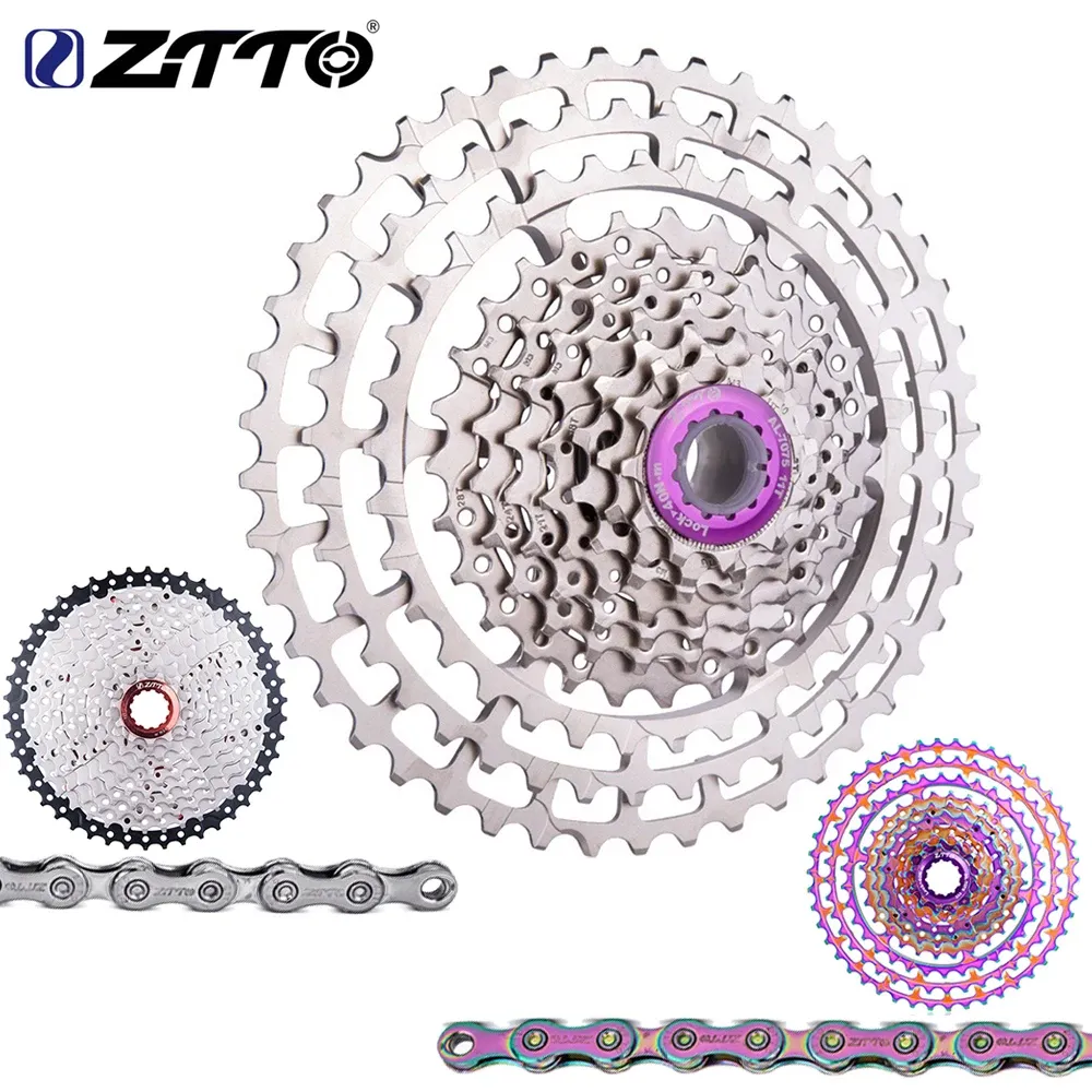 ZTTO MTB 10 Speed 11 46T Bicycle Cassette Wide Ratio Freewheel
