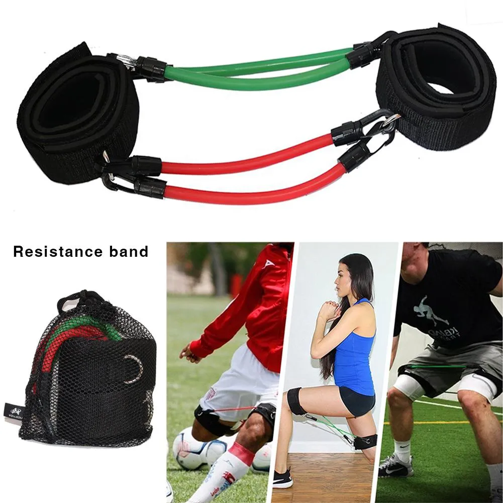 Leg Training Rope Leg Resistance Bands Pulling Rope for Home Gym Speed Agility Kinetic ...