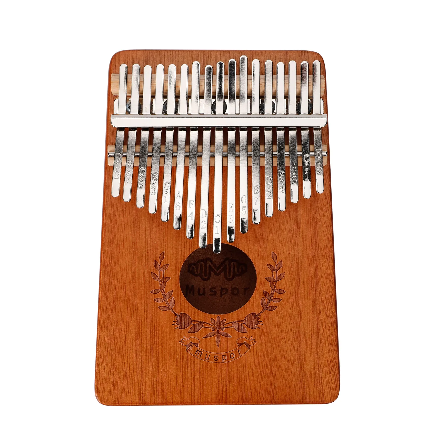 Triumph 17 Key Kalimba Thumb Piano With Tuning Hammer Triumph 17 Key Kalimba Thumb Piano - Timber Brown Portable Mbira With Tuning Hammer Beginner Kalimba With Instructions