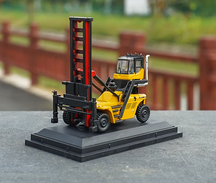 1:87 Scale SANY Crane excavator mounted dredge pumps Mixer