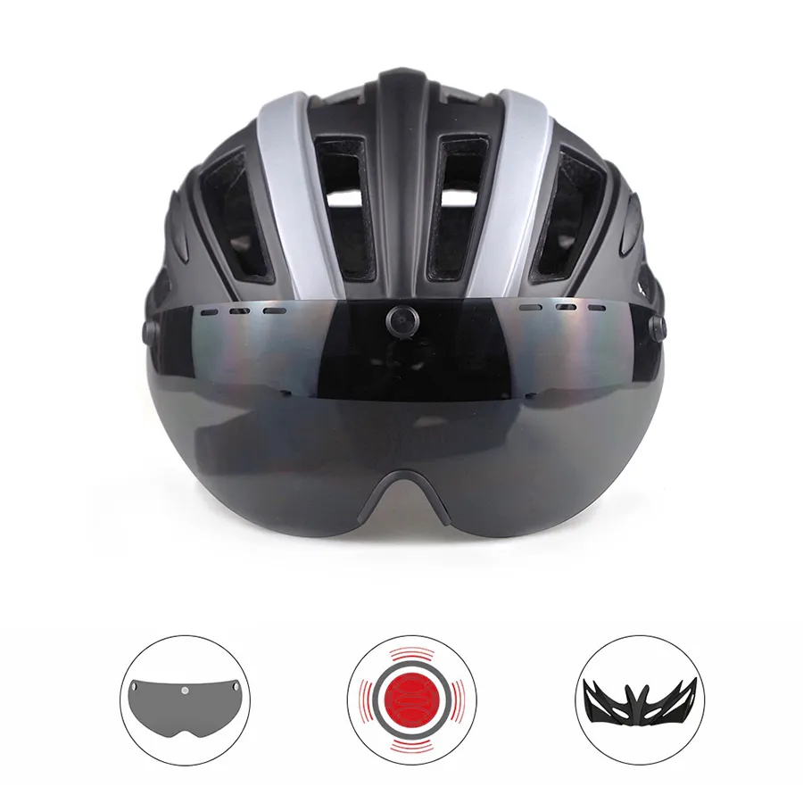 Wildside Ultralight Cycling Safety Helask Outdoor Rower Helmet Wyjmowany 4 obiekty