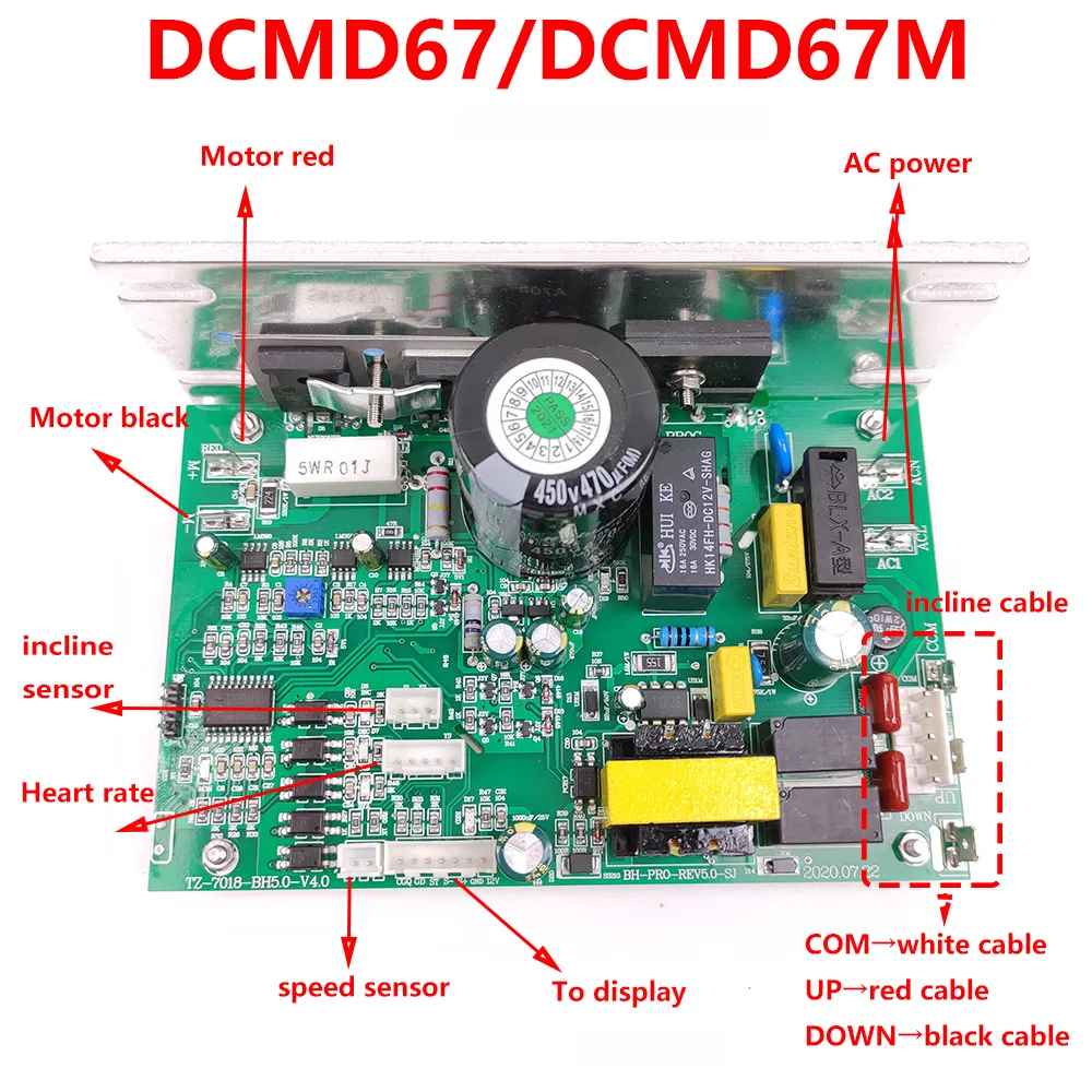 Replacement NB702028 Treadmill Motor Controller Compatible With DK City