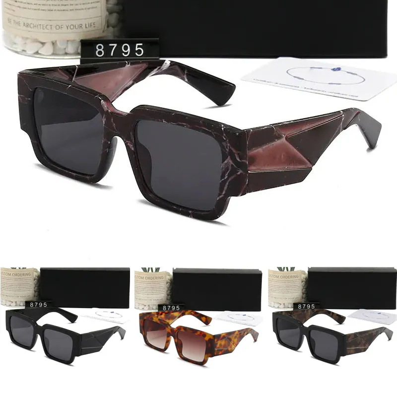 2023 أشعة مظلمة نظارة شمسية مصممة فاخرة العلامة التجارية نظارة شمسية مصممة نظارات شمسية للنساء ونظارات الرجال للرجال للجنسين مع صندوق متعدد الألوان