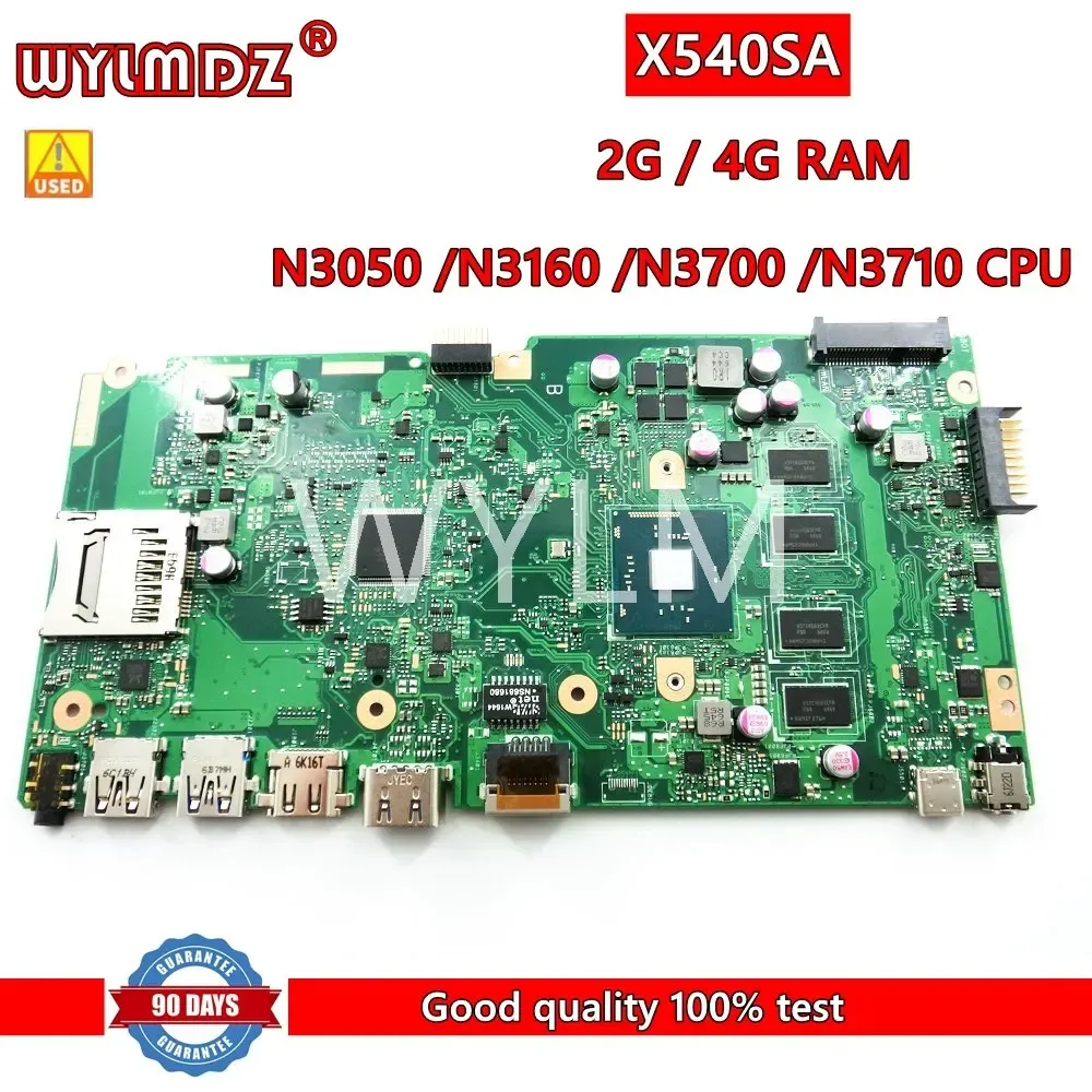 Carte mère X540SA N3050 / N3060 / N3700 CPU 2G / 4G / 8G RAM OPROTOP MERTOBLE POUR ASUS X540S X540SA F540S