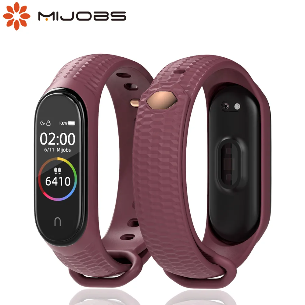 MI BAND 7 6 5 4 3 Bracciale per mi banda 6 cinghia Correa Pulseira Pasek Opaska per xiaomi mi banda 5 cinturino silicone miband braccialetto