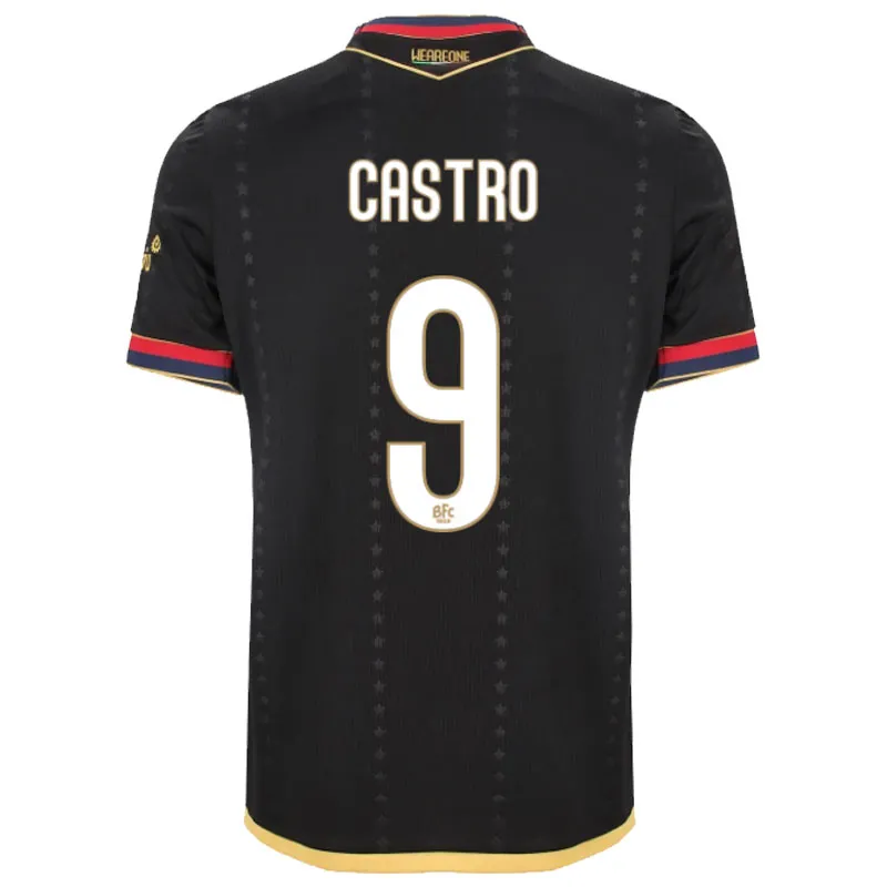Bologna Mens 2022 23 Soccer Kits FABBIAN POSCH ORSOLINI CASTRO 24 