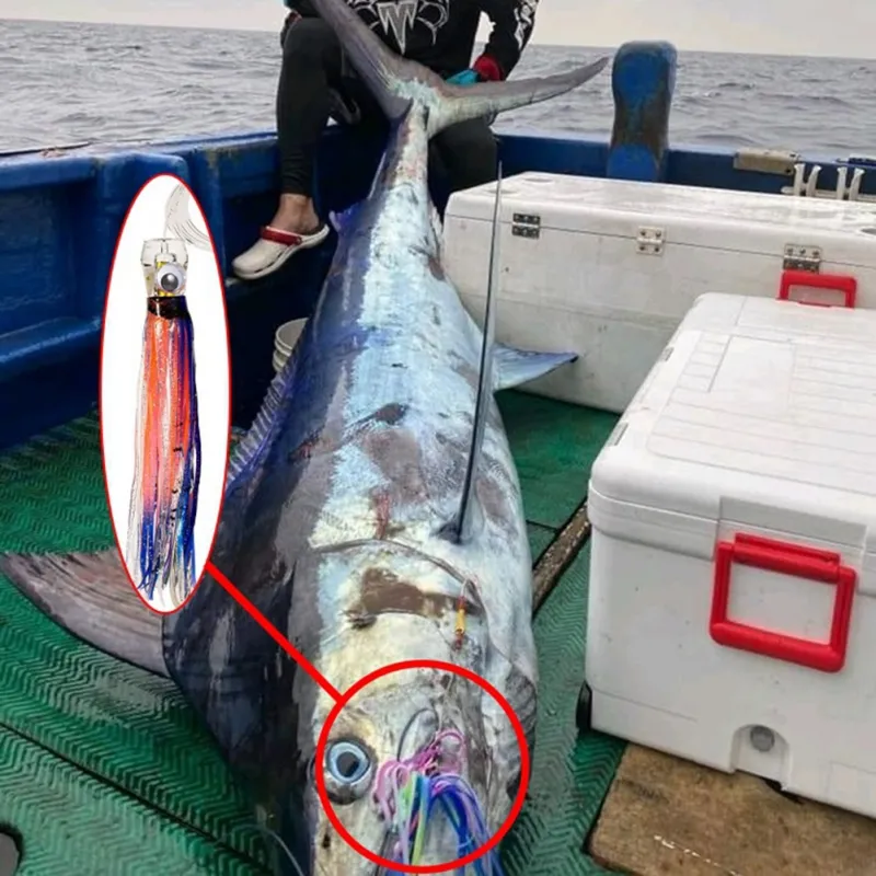 Рыбалка троллинг приманки для Marlin Tuna Mahi Mife Skirt Lure