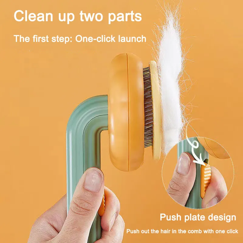 Slicker Comb DHgate.com:Self Cleaning Slicker Comb for Dogs Cats Puppies Rabbits ...