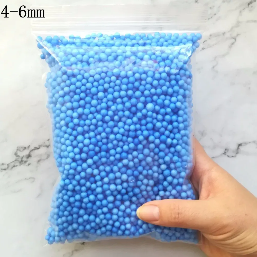 Bright Colors Polystyrene Foam Beads Mini Balls for Crafts DIY Decor ...