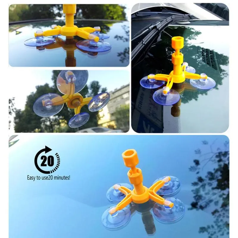 Car Windshield Chip & Crack Repair Kit – Quick Fix Tool For Auto Glass