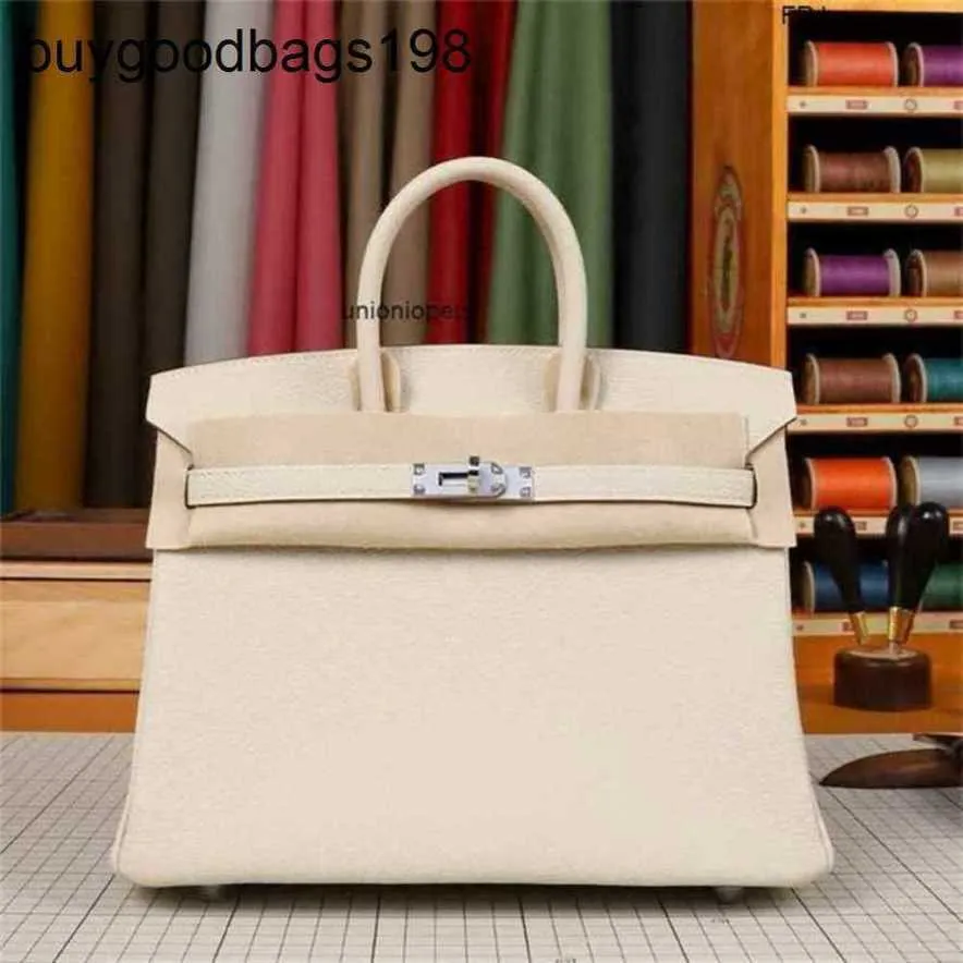 حقائب مصممة Birkinnss حقائب اليد حقيبة 5A نمط نساء Togo Lychee Manual Wax Thread TC Calf Leather Premium BK Handbag G8VF S96H 8U2P لها شعار