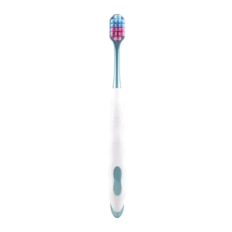 Macaron tandenborstel miljoen nano borstelige volwassen tandenborstel tand diep reinigingsgereedschap