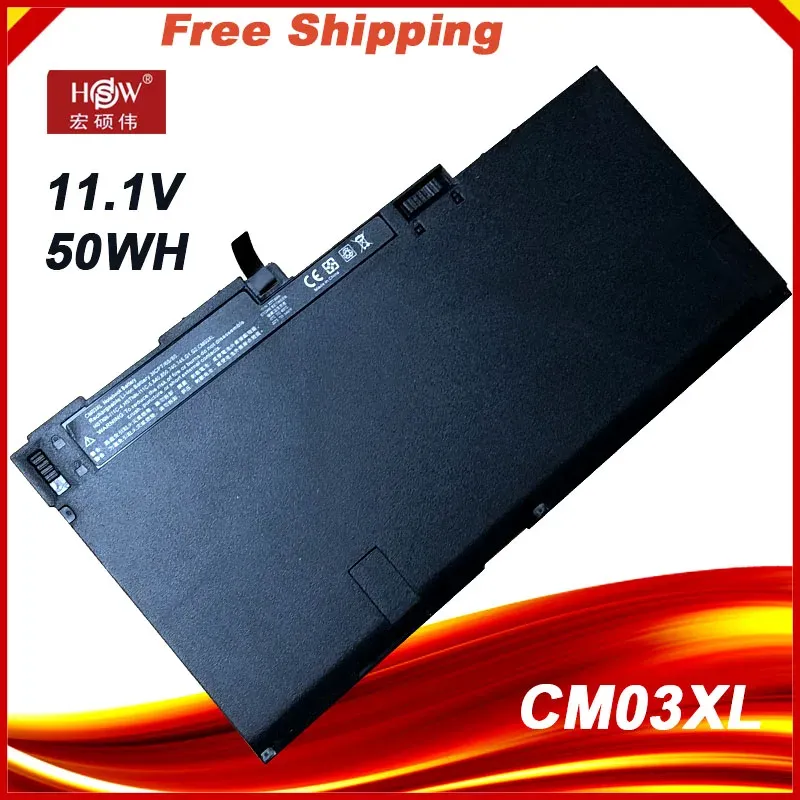 Batterier 11.1V 50Wh CM03 Laptop Battery för HP EliteBook 840 845 850 740 745 750 G1 G2 Series 717376001 CO06 CO06XL HSTNNIB4R CM03XL