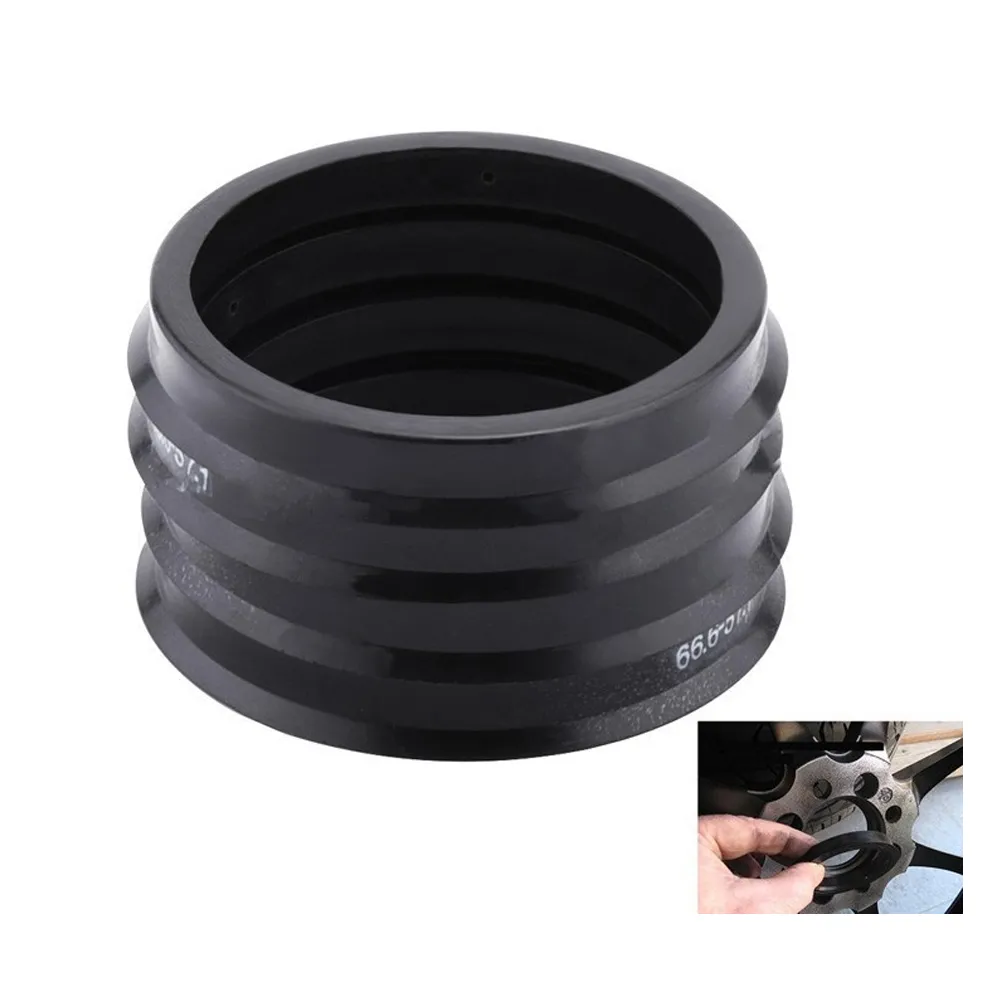 Circuit Performance Hub Centric Rings – 66.1mm OD To 60.1mm ID, Black  Nylon, Set Of