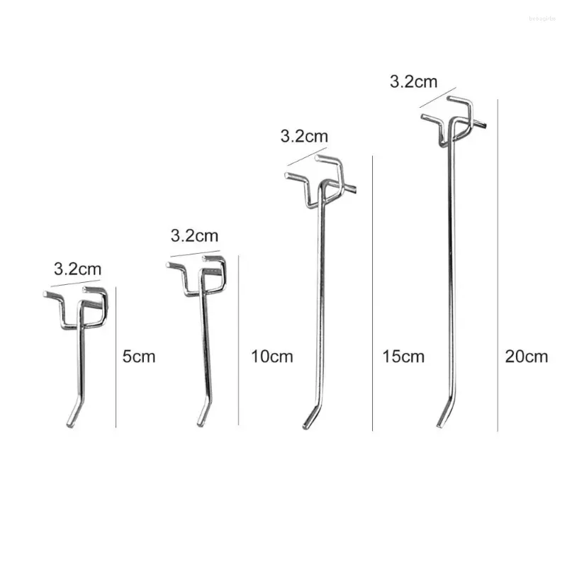 Hooks Pegboard tragbare Garagenregale Aufbewahrungspray-resistentes 3,5-mm-Dicke-Regal für Supermärkte