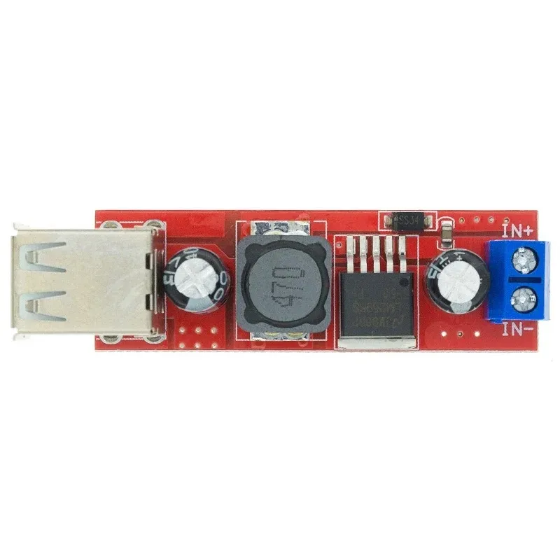 Efficient On-board Charger Module with High-Quality Dual USB Output and 9V/12V/24V/36V to 5V DC-DC 3A Conversion