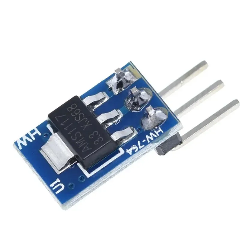 DC 5V to 33V Step-Down Power Supply Module AMS1117-33 LDO 800MA for Converting 5V to 33V Power Supply