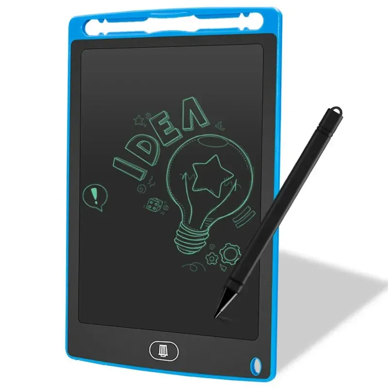 Mini planche électronique Blackboard 8,5 pouces pour filles Boy Boy LCD Tablette magnétique Chalte Bulletin Digital Bulletin Board Flip Chart