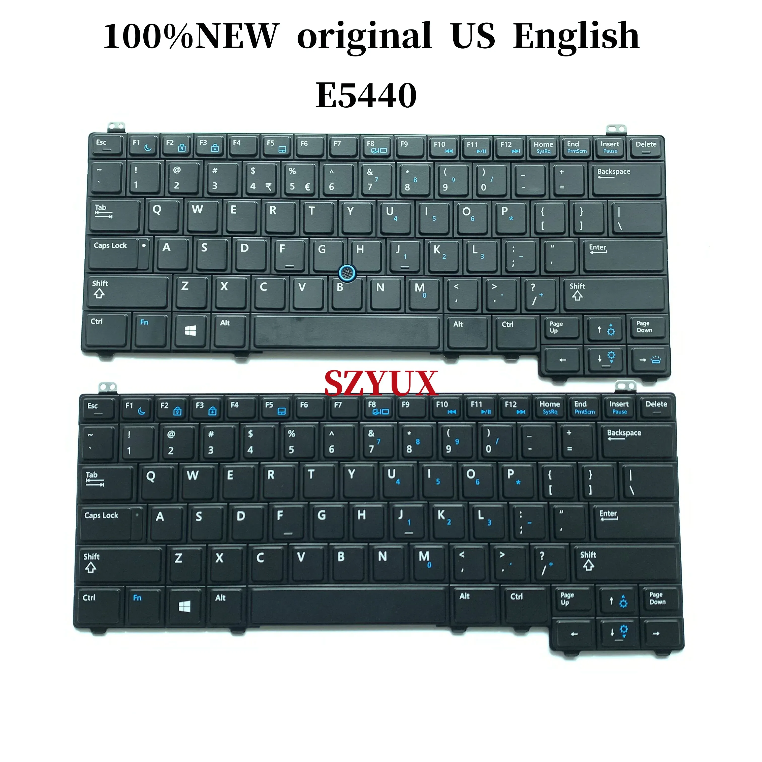 Teclados 100%novos EUA ingleses originais para Dell Latitude E5440 Teclado do laptop NSKLD1BC NSKLDBUC Y4H14 PNC08