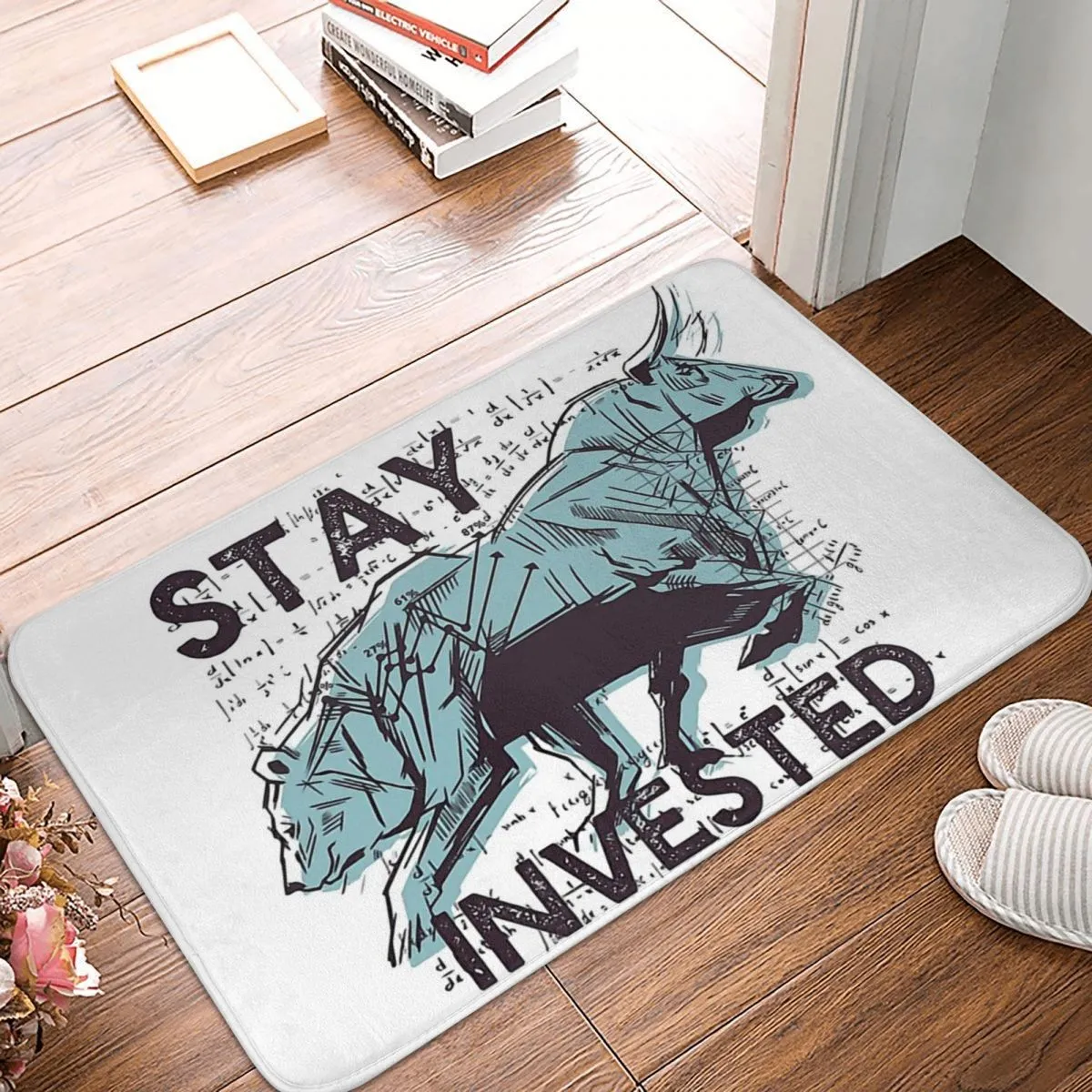 Crypto Meme Doormat: Bitcoin Miner Floor Mat, Stock Market Bull Bear Rug,  Funny Invest Entrance Rug, Kitchen Hallway Carpet Home Decor from Dhgate  Bath Mats - price 53.2