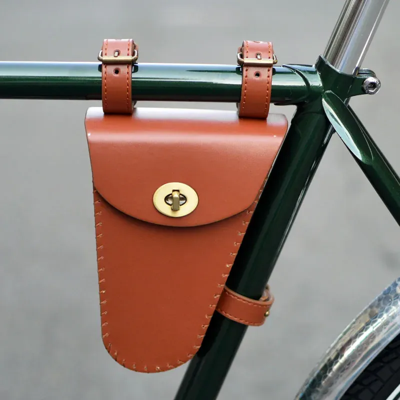 ヴィンテージ　自転車バッグ Amazon.co.jp: 自転車 サドルバッグ ヴィンテージ レザー サドル