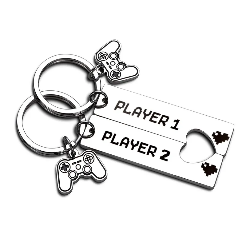 ZZP Gaming Gifts For Husband Men Father Day Ideas, Video Game Keychain, Funny Accessories, Gaming Keychain, Gag Gift For Christmas, Christmas Gift For Son Brother, Boyfriend Stocking Stuffers