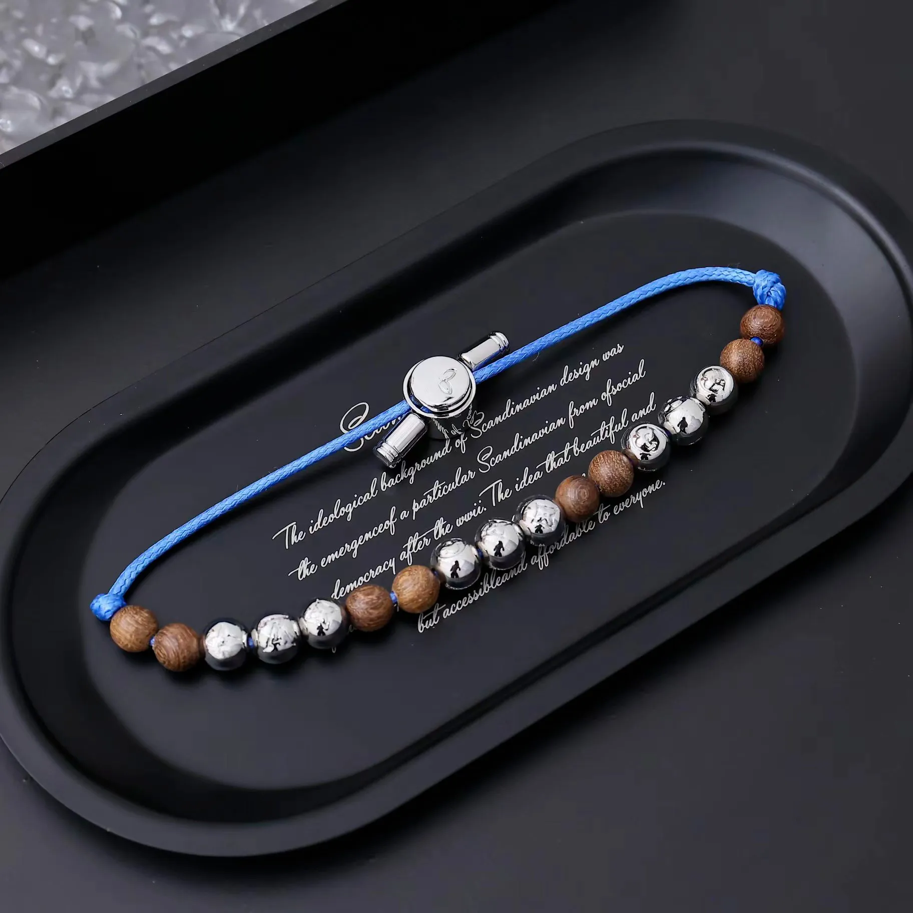 Designer kralen armband STARS voor vrouwen en mannen Fashion Silver Stone Pended String kralen Schakebellen meisjes feest bruiloft vrouwen sieraden