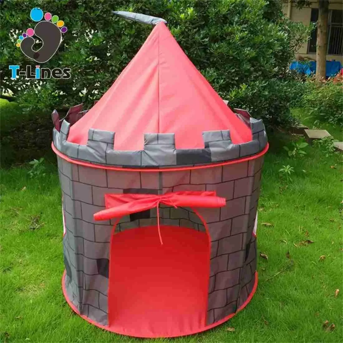 Toy Tents Kids Play Tent with Ocean Ball Large Princess Tent for Girls Kids Pop Up Tent L410