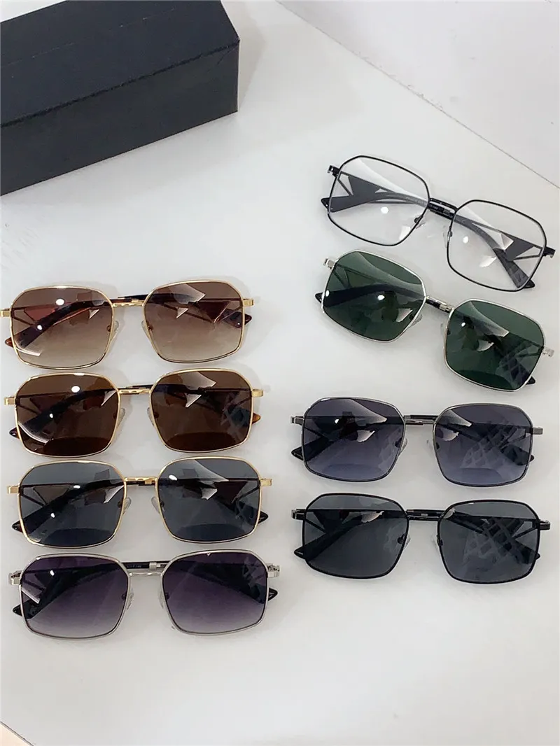 New fashion design square sunglasses A51S classic metal frame simple and popular style versatile outdoor UV400 protection eyewear